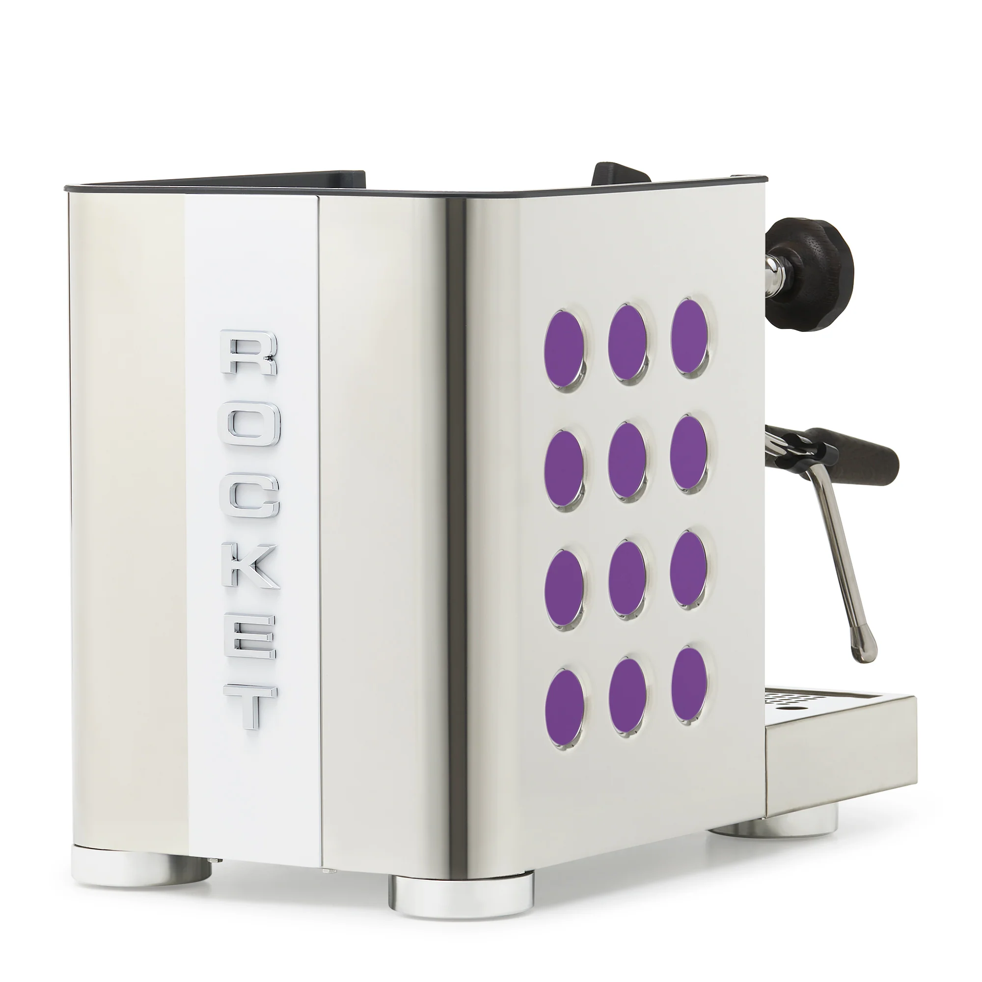 Rocket Espresso Appartamento TCA Espresso Machine - Stainless Steel with White Stripe - Image 30