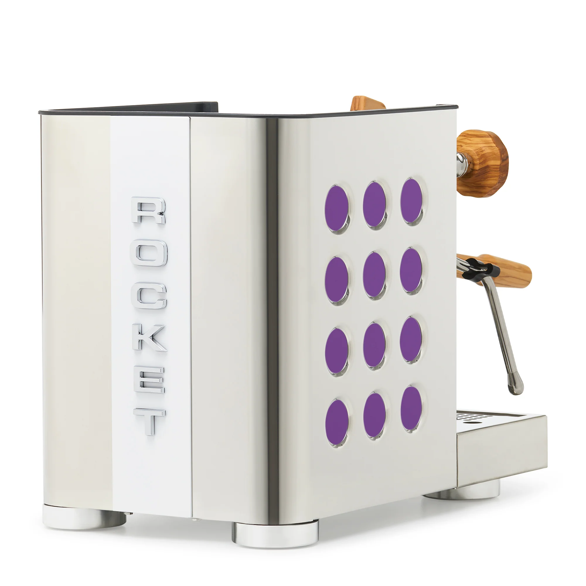 Rocket Espresso Appartamento TCA Espresso Machine - Stainless Steel with White Stripe - Image 31