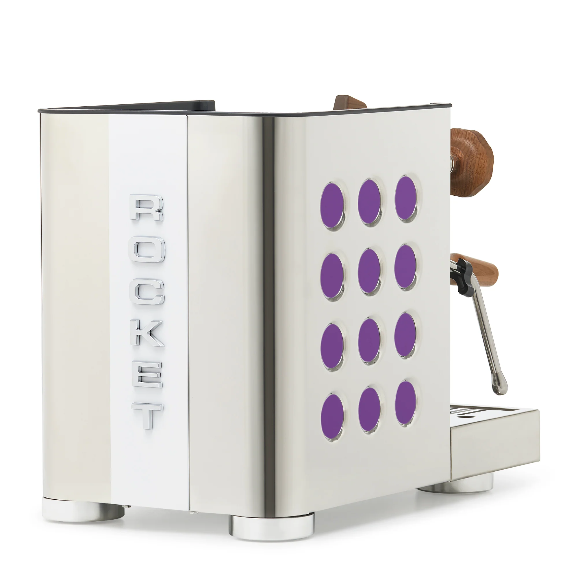 Rocket Espresso Appartamento TCA Espresso Machine - Stainless Steel with White Stripe - Image 32