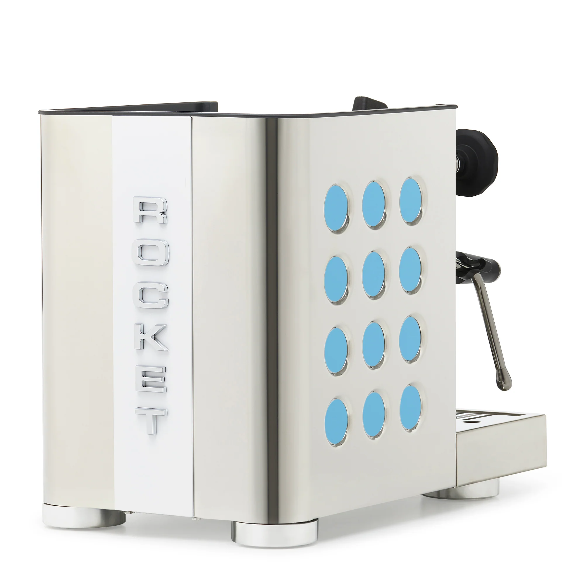 Rocket Espresso Appartamento TCA Espresso Machine - Stainless Steel with White Stripe - Image 45