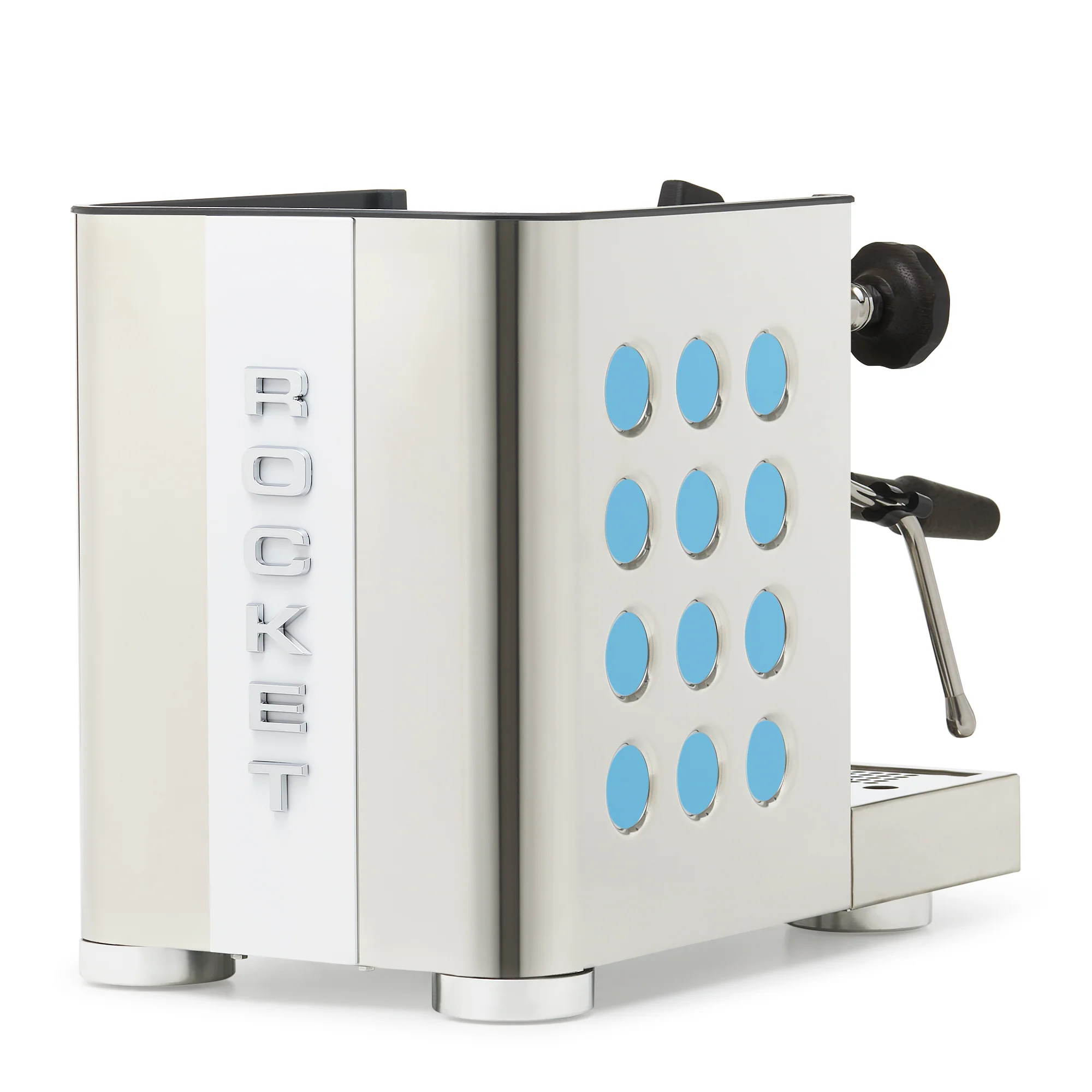 Rocket Espresso Appartamento TCA Espresso Machine - Stainless Steel with White Stripe - Image 46