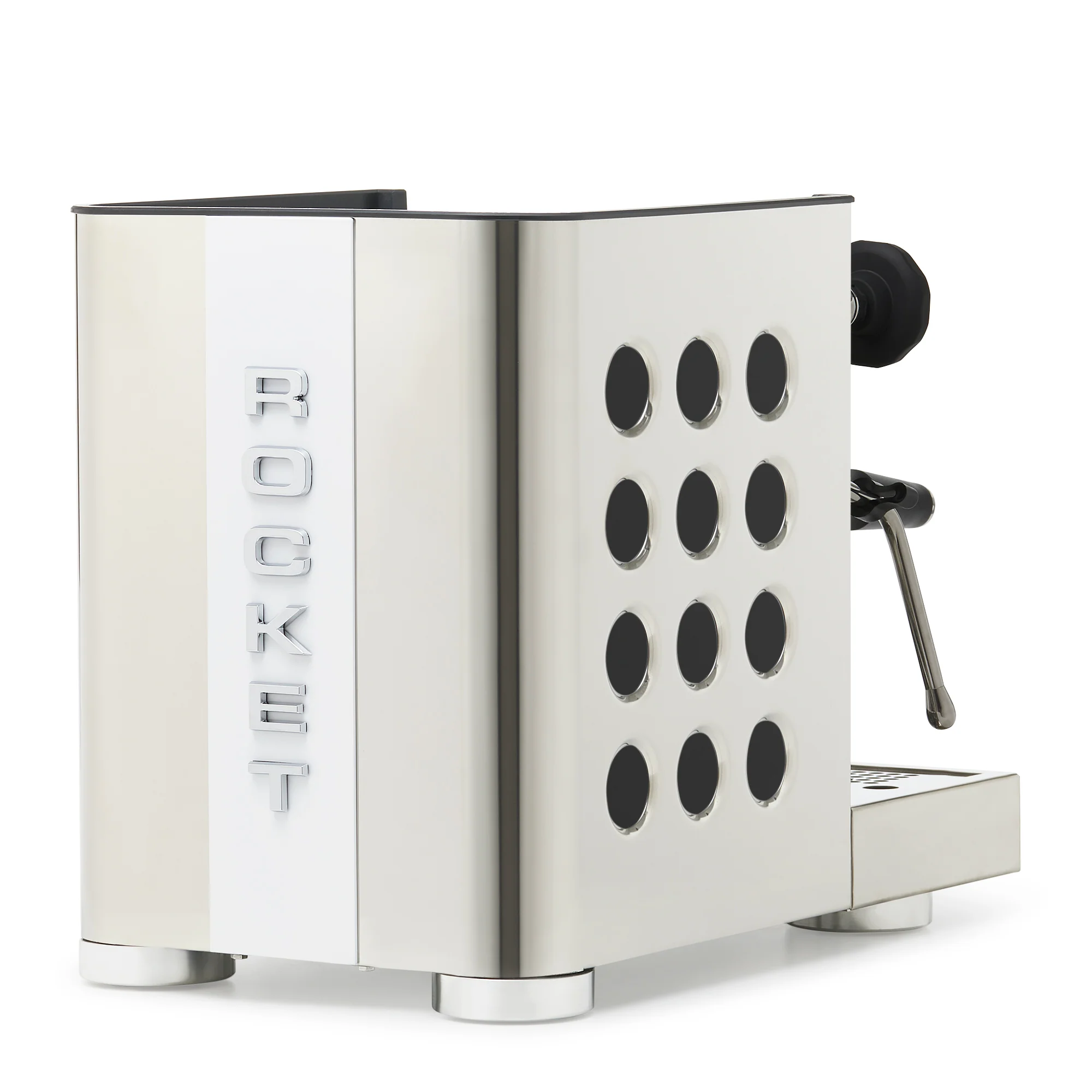 Rocket Espresso Appartamento TCA Espresso Machine - Stainless Steel with White Stripe - Image 57