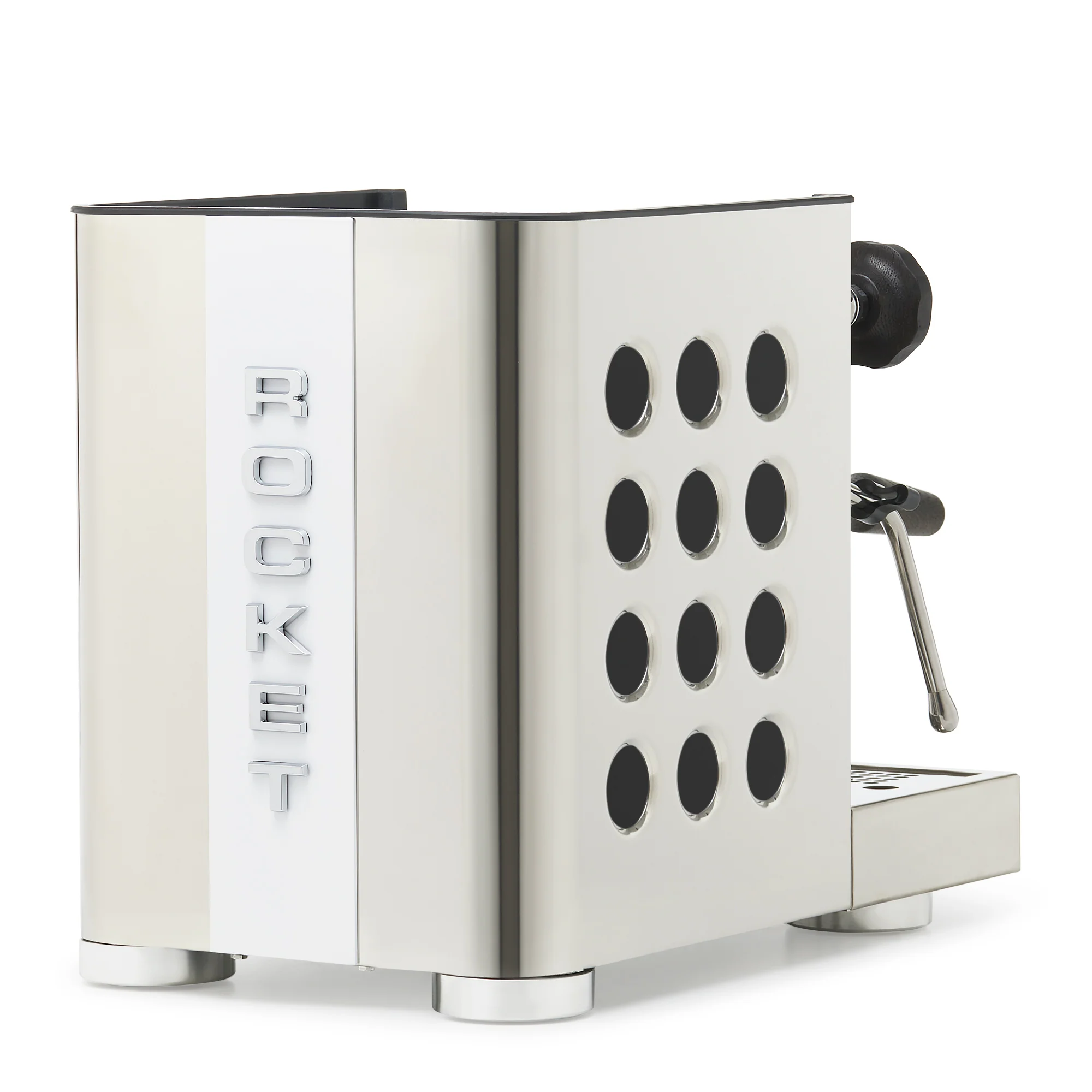 Rocket Espresso Appartamento TCA Espresso Machine - Stainless Steel with White Stripe - Image 59