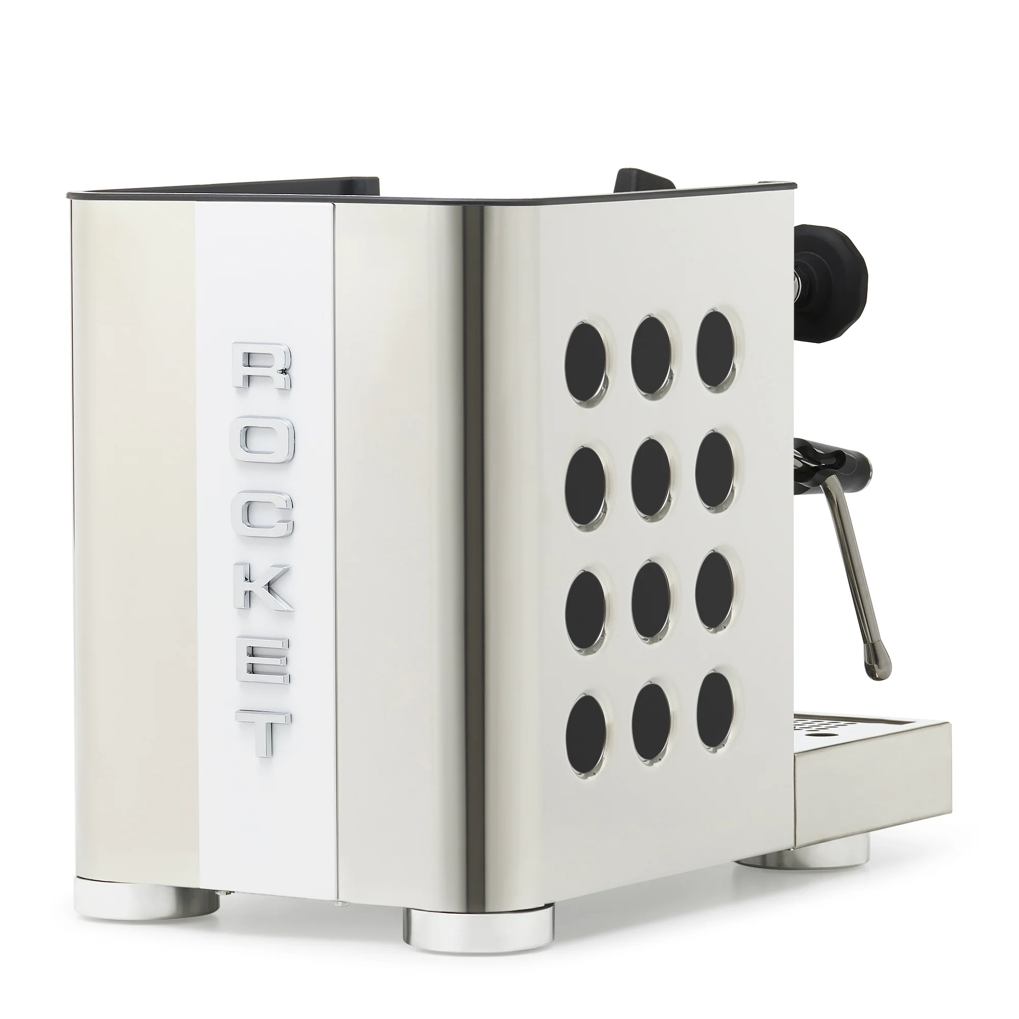 Rocket Espresso Appartamento TCA Espresso Machine - Stainless Steel with White Stripe - Image 62