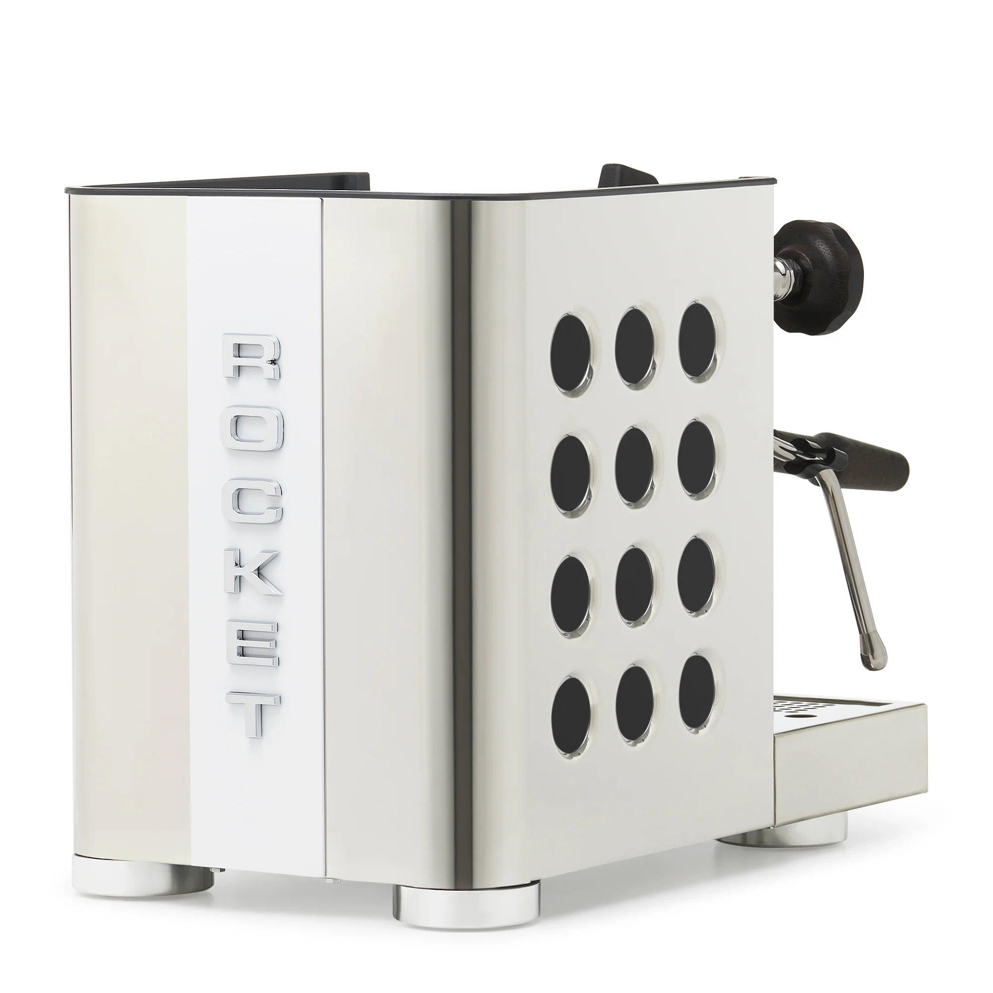 Rocket Espresso Appartamento TCA Espresso Machine - Stainless Steel with White Stripe - Image 63