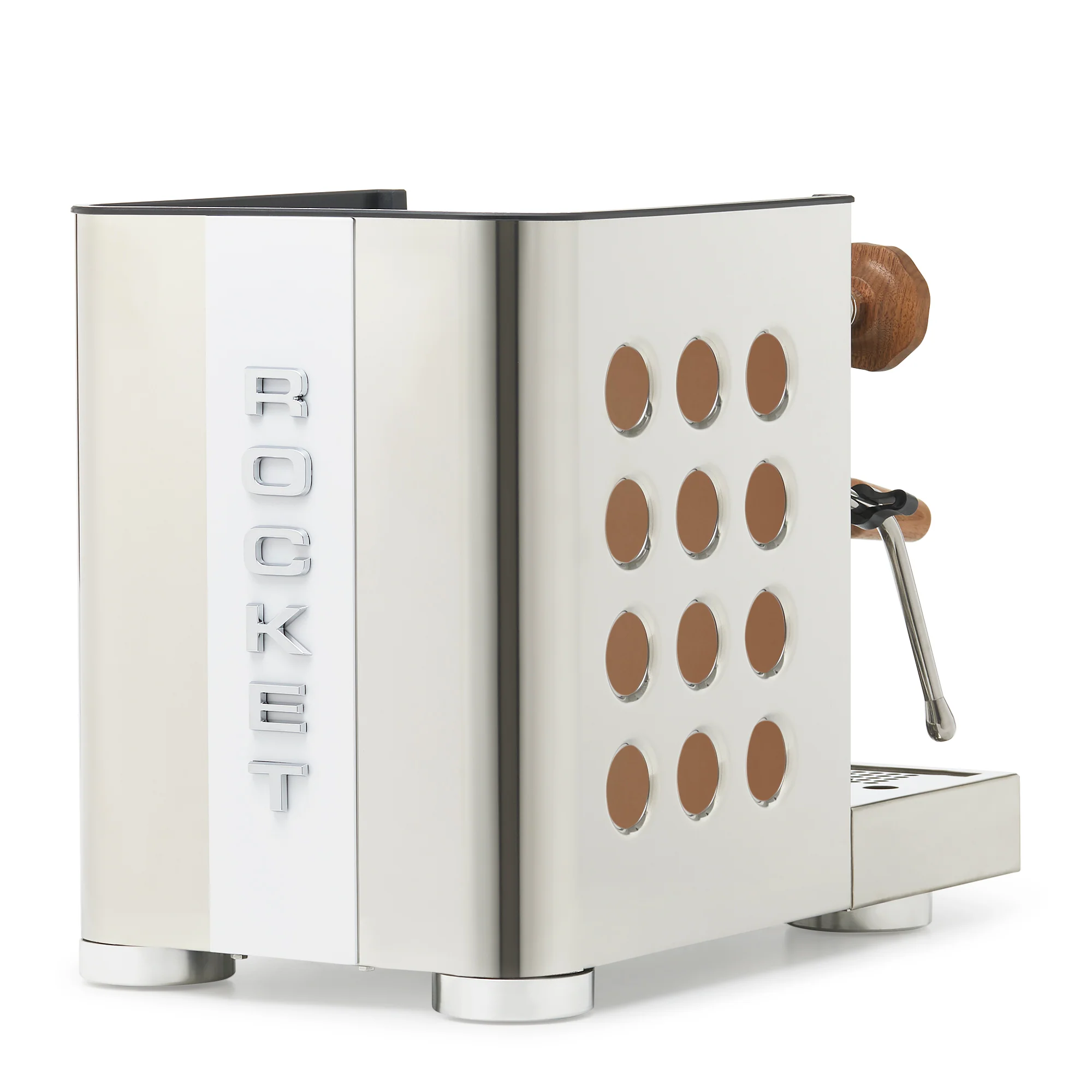 Rocket Espresso Appartamento TCA Espresso Machine - Stainless Steel with White Stripe - Image 77