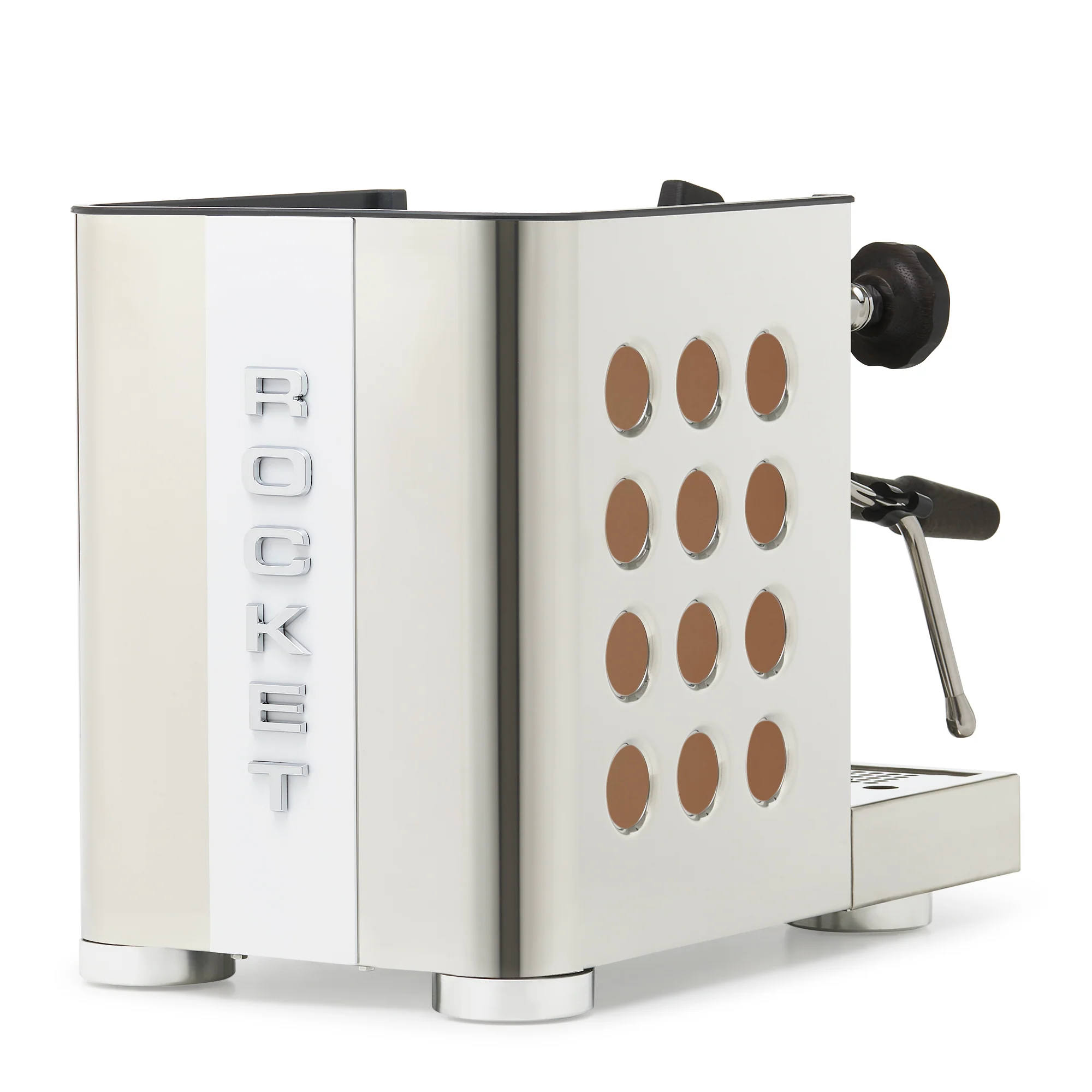 Rocket Espresso Appartamento TCA Espresso Machine - Stainless Steel with White Stripe - Image 79