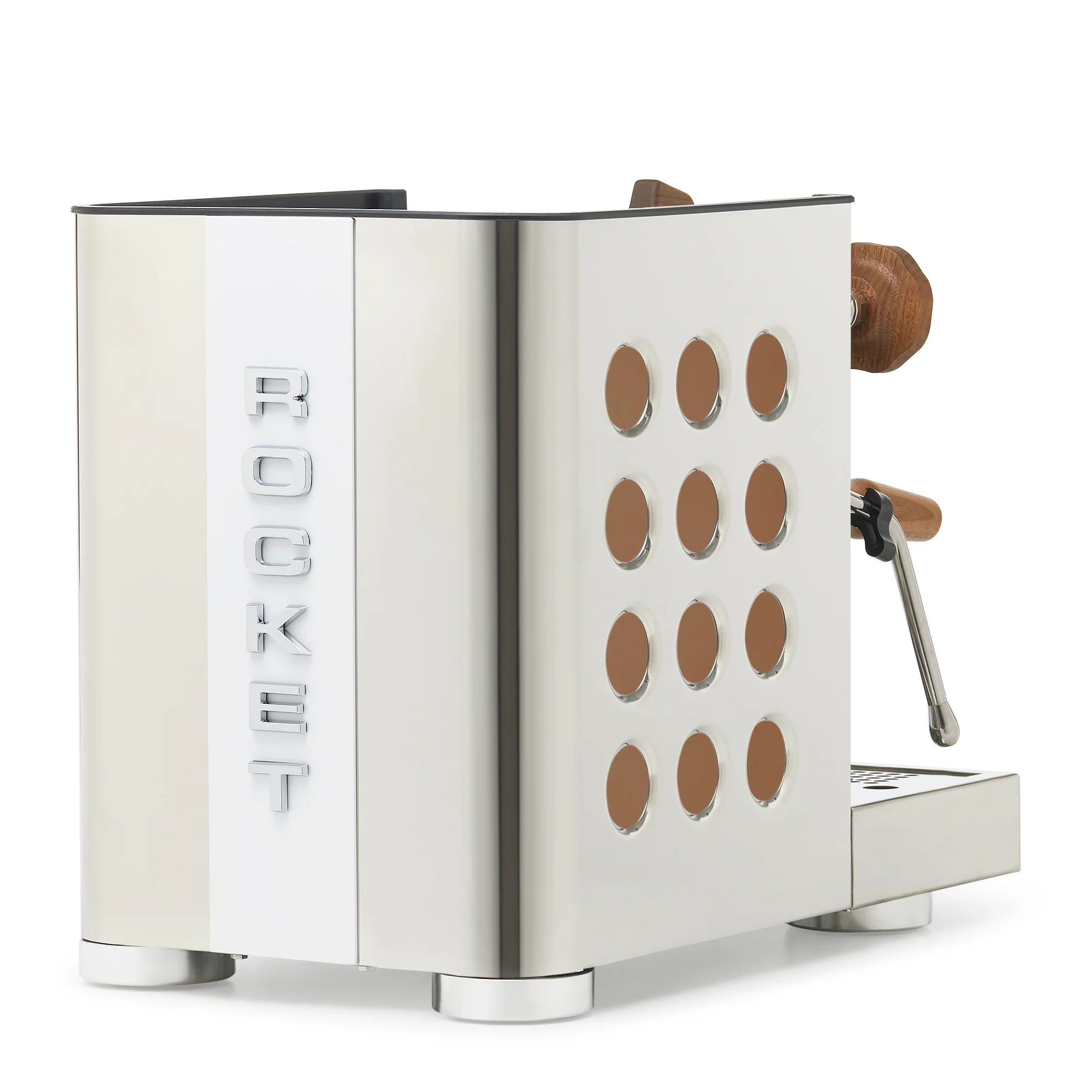 Rocket Espresso Appartamento TCA Espresso Machine - Stainless Steel with White Stripe - Image 81