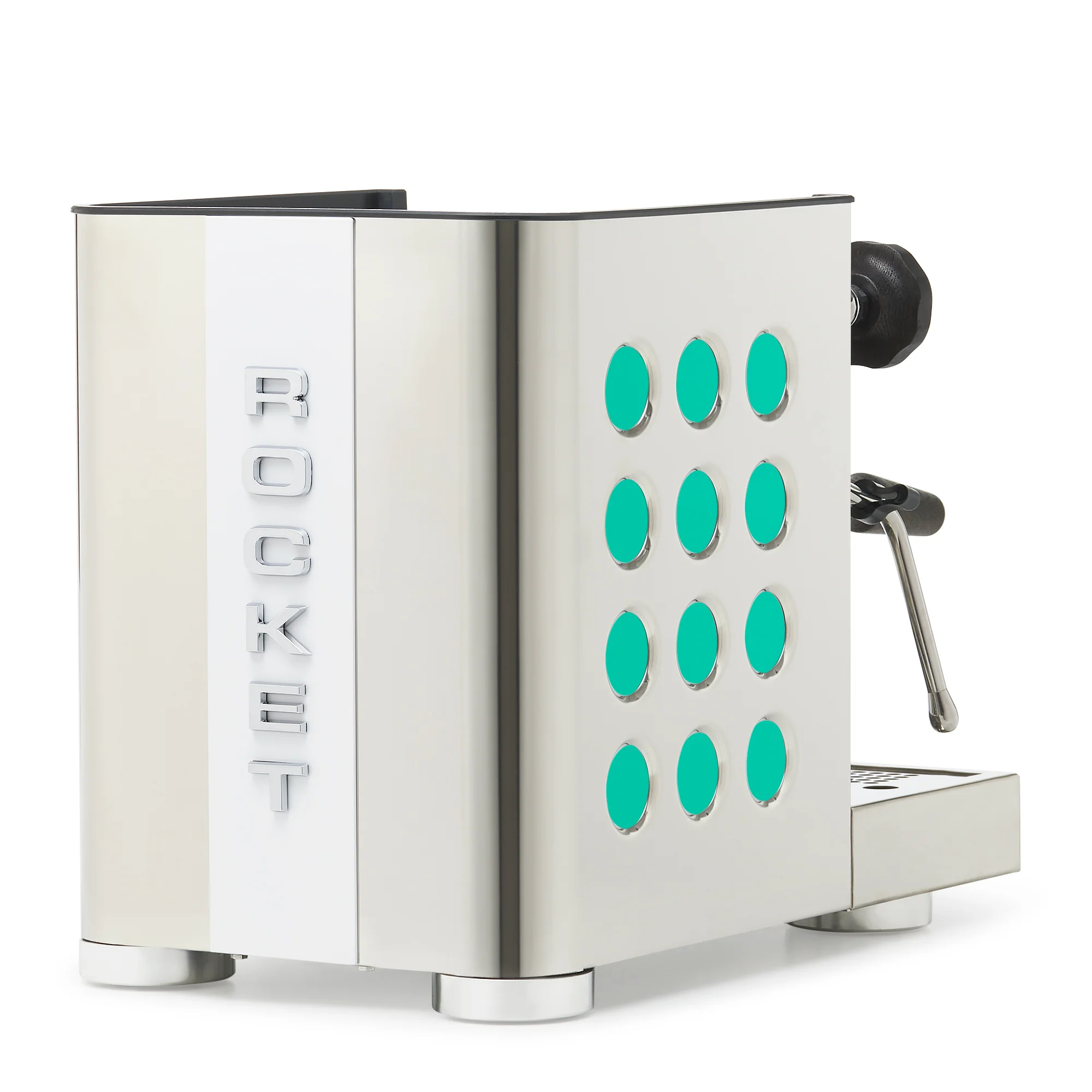 Rocket Espresso Appartamento TCA Espresso Machine - Stainless Steel with White Stripe - Image 91