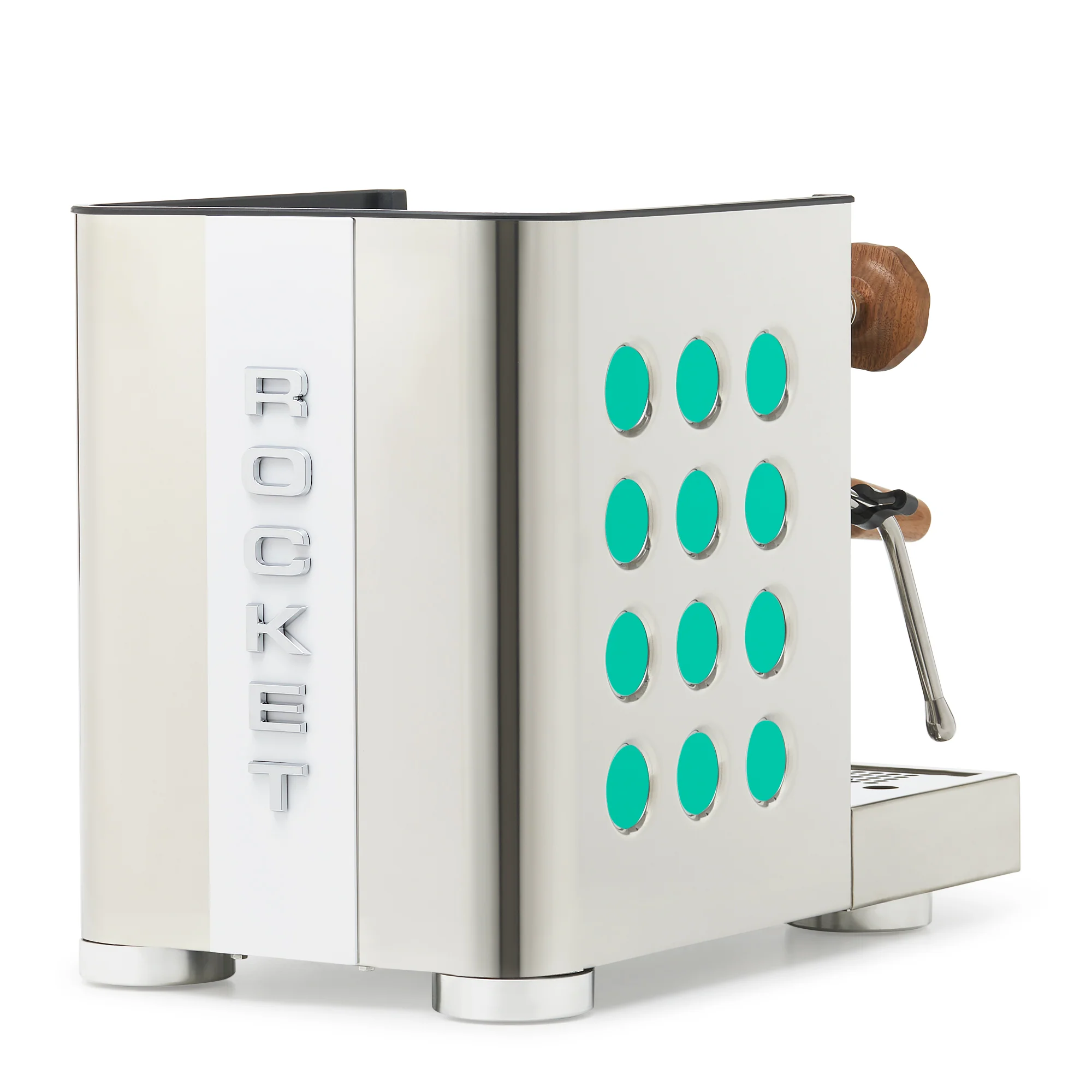 Rocket Espresso Appartamento TCA Espresso Machine - Stainless Steel with White Stripe - Image 93