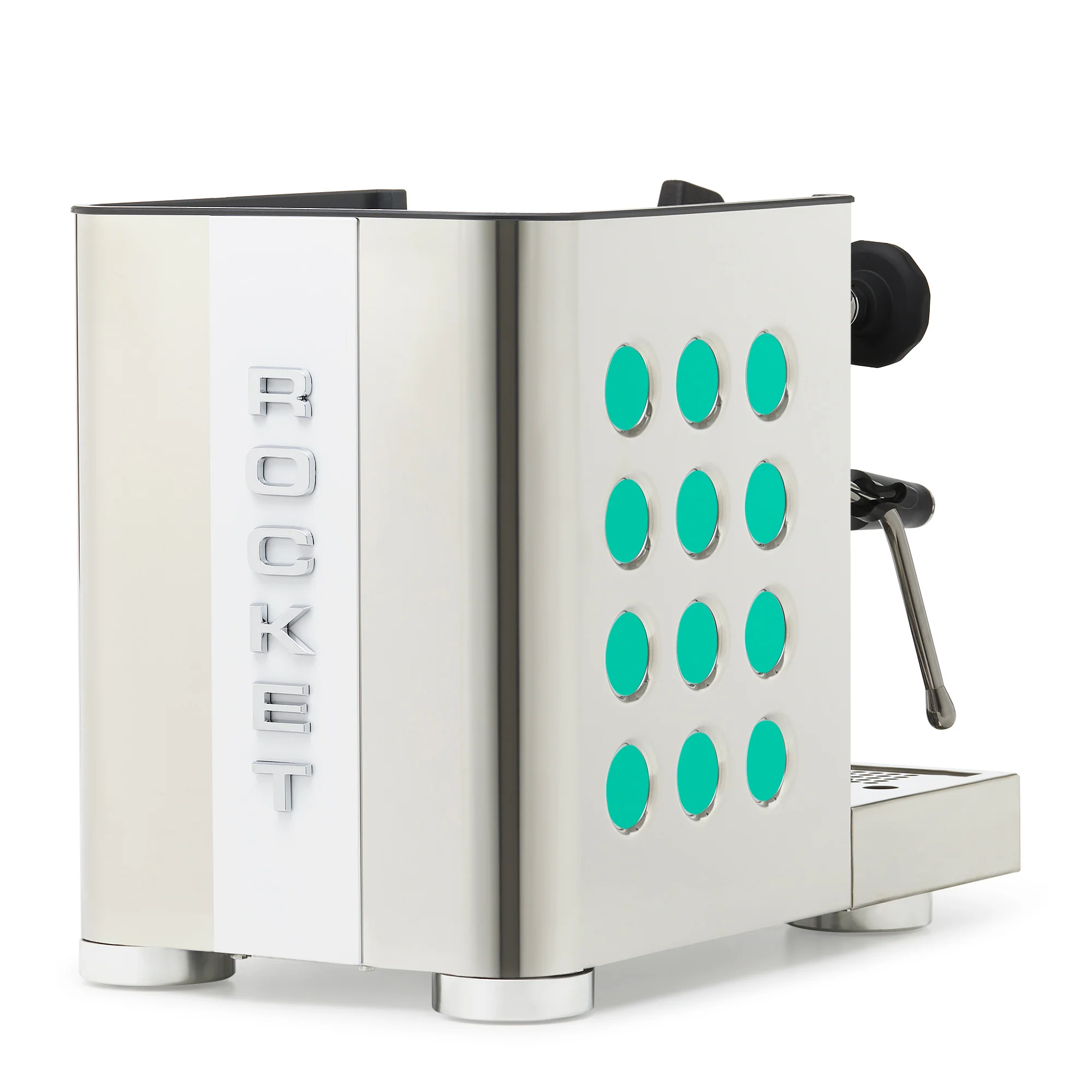 Rocket Espresso Appartamento TCA Espresso Machine - Stainless Steel with White Stripe - Image 94