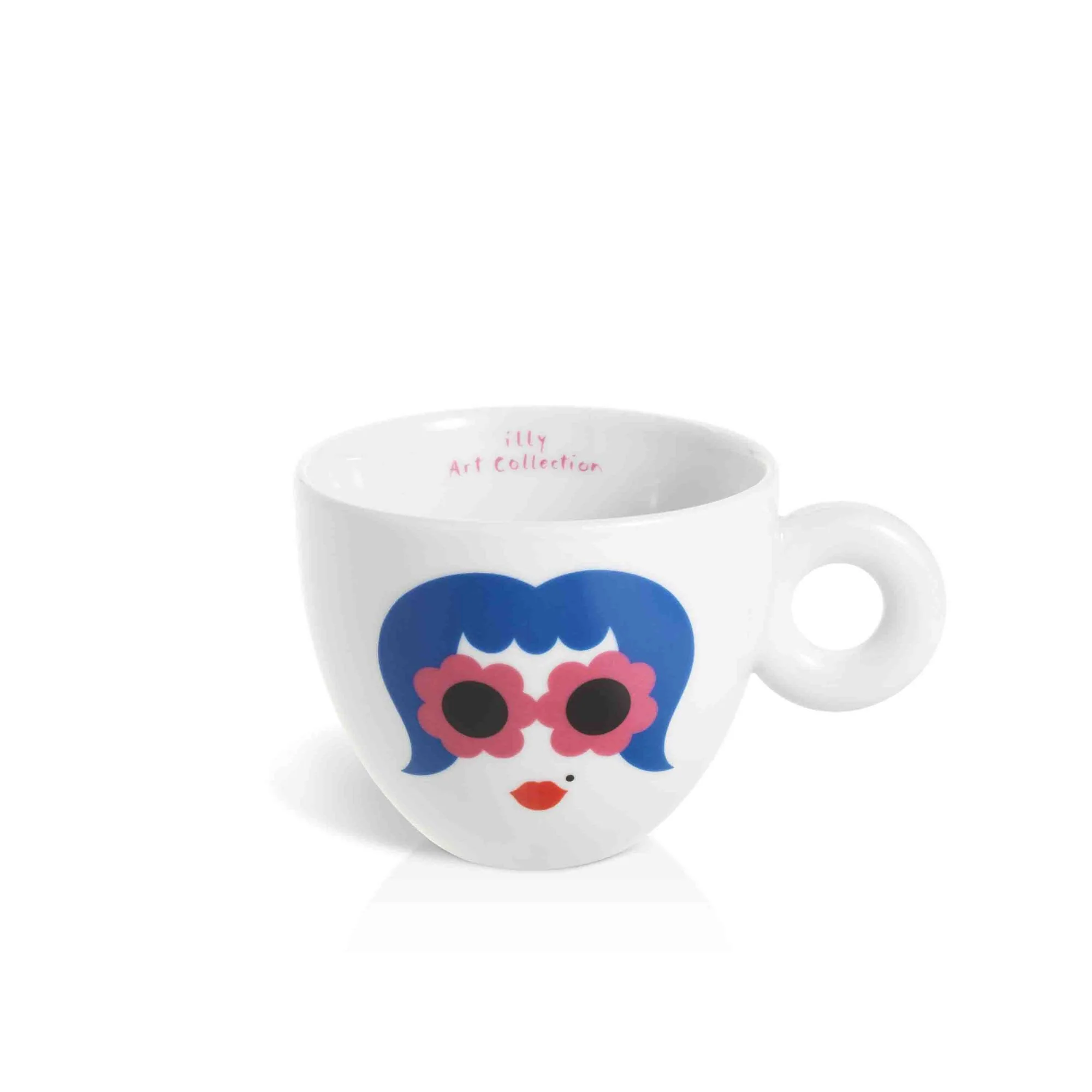 illy Art Collection Olimpia Zagnoli Cappuccino Cups - Set of 2 - Image 7