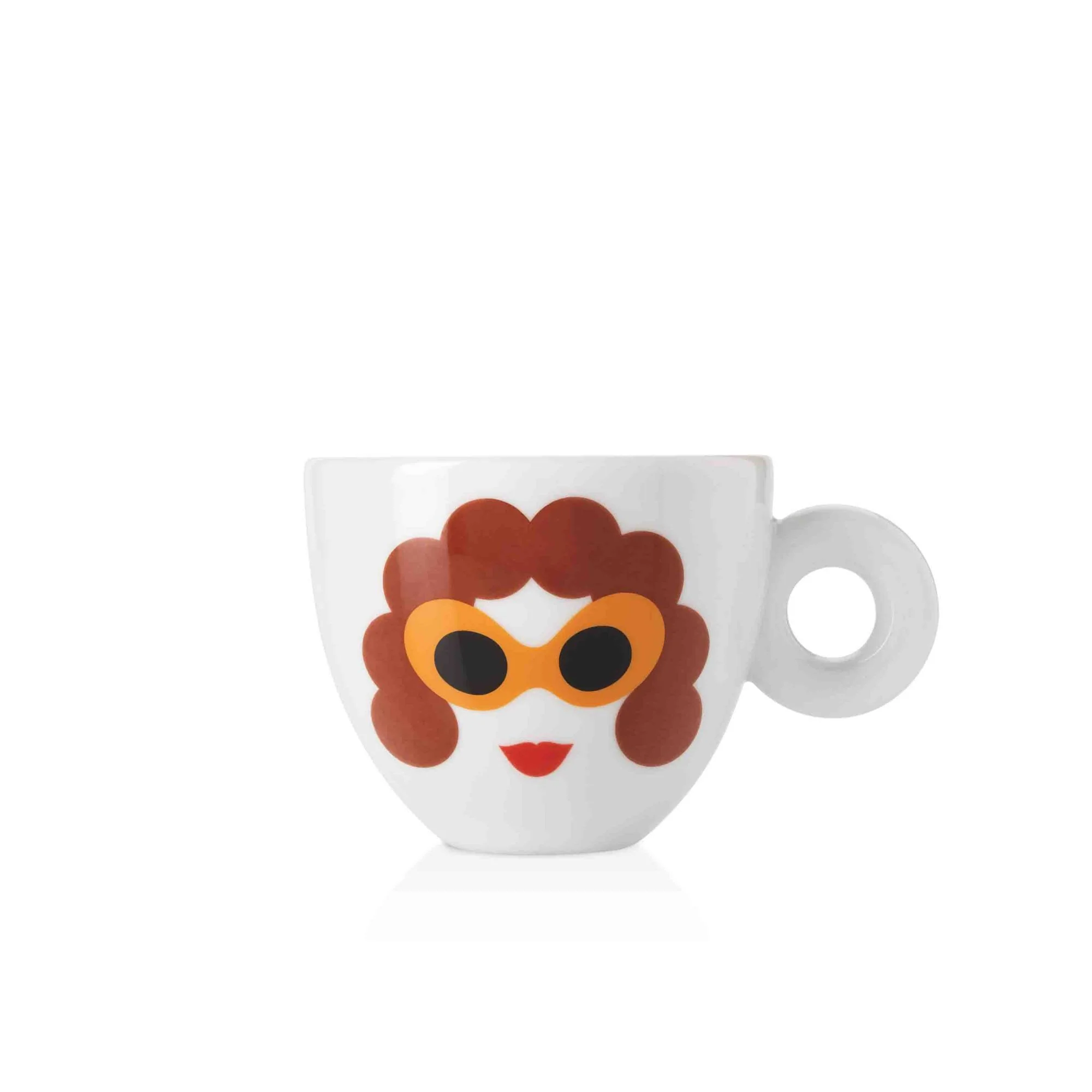 illy Art Collection Olimpia Zagnoli Cappuccino Cups - Set of 2 - Image 8