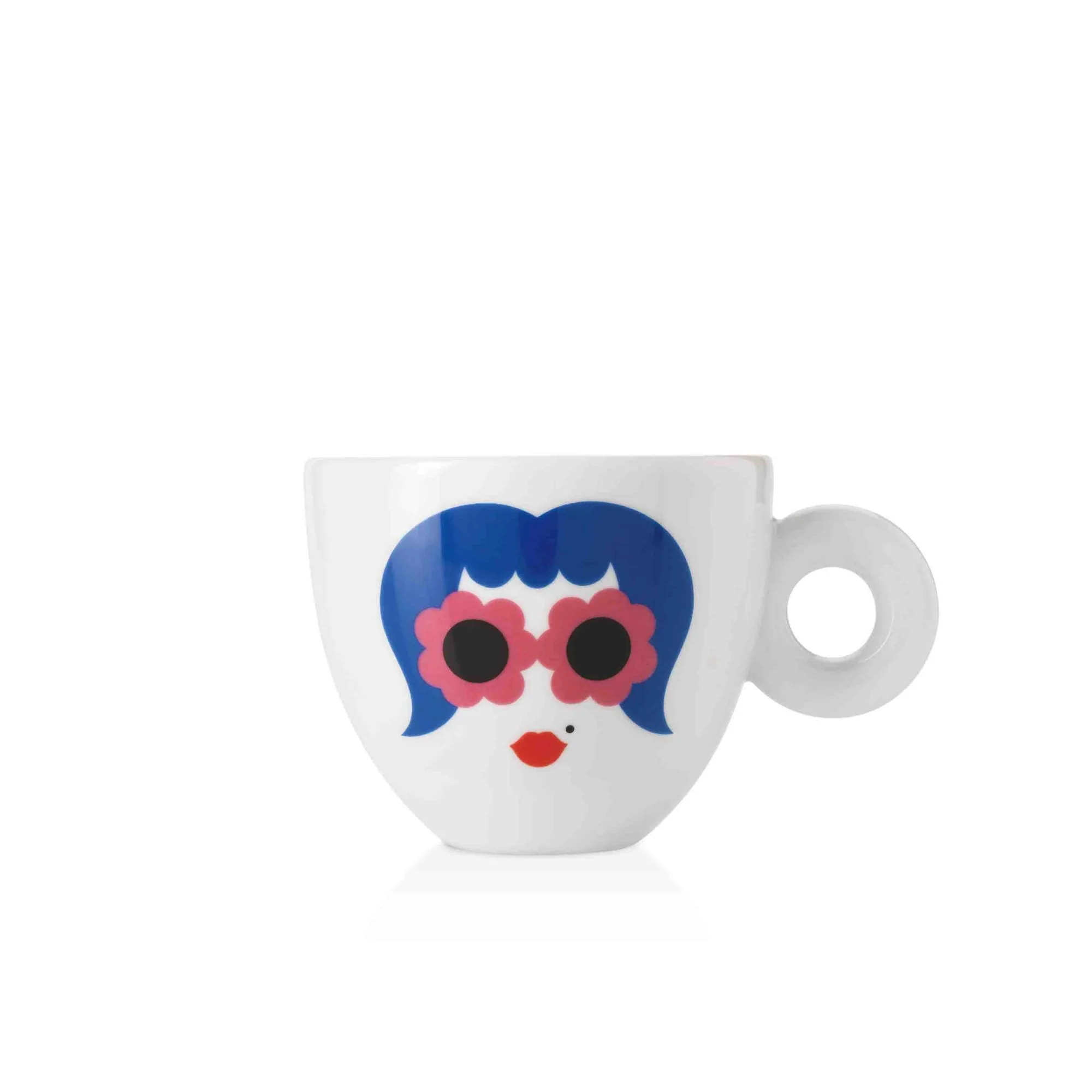 illy Art Collection Olimpia Zagnoli Cappuccino Cups - Set of 2 - Image 9