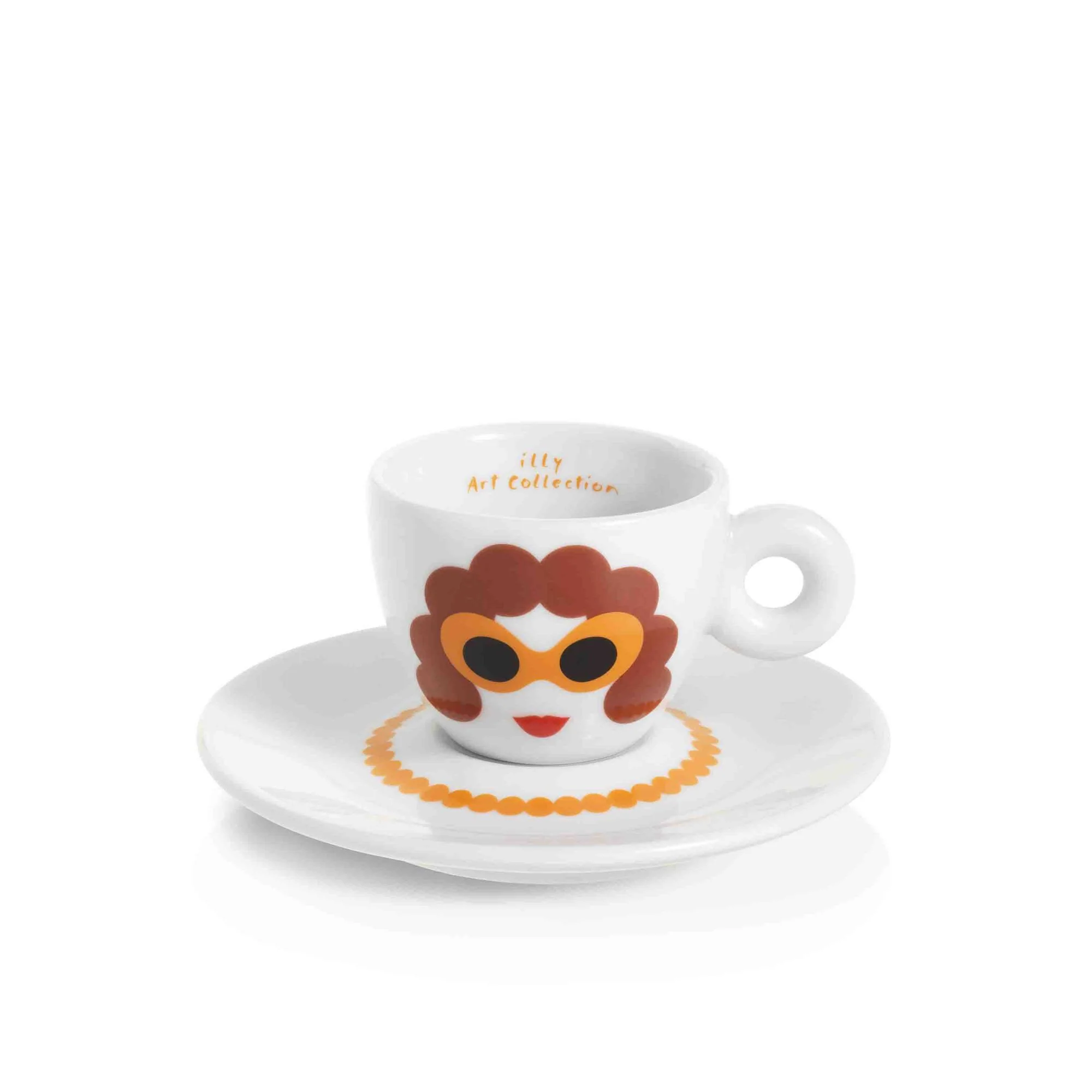 illy Art Collection Olimpia Zagnoli Espresso Cups - Set of 2 - Image 2