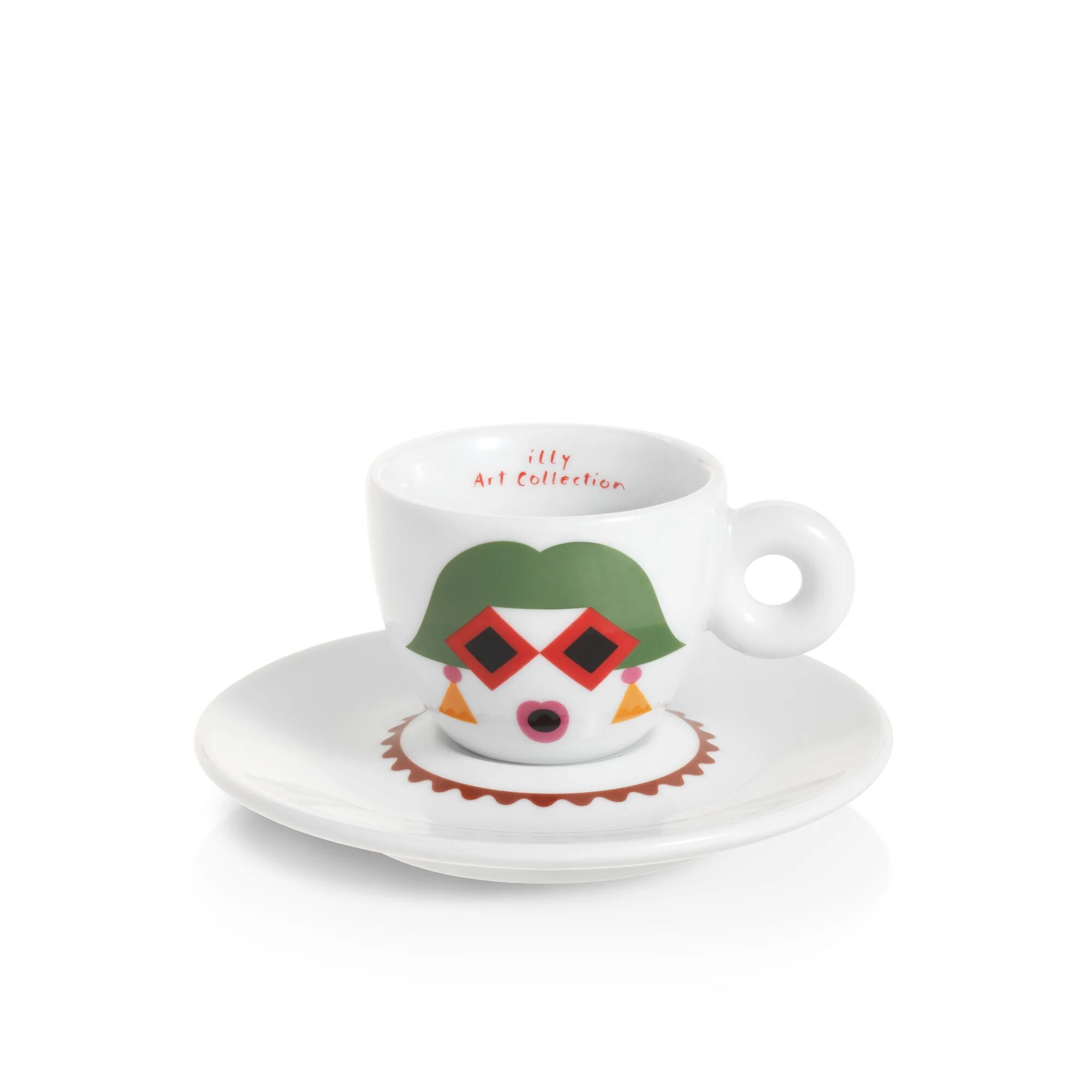 illy Art Collection Olimpia Zagnoli Espresso Cups - Set of 6 - Image 2