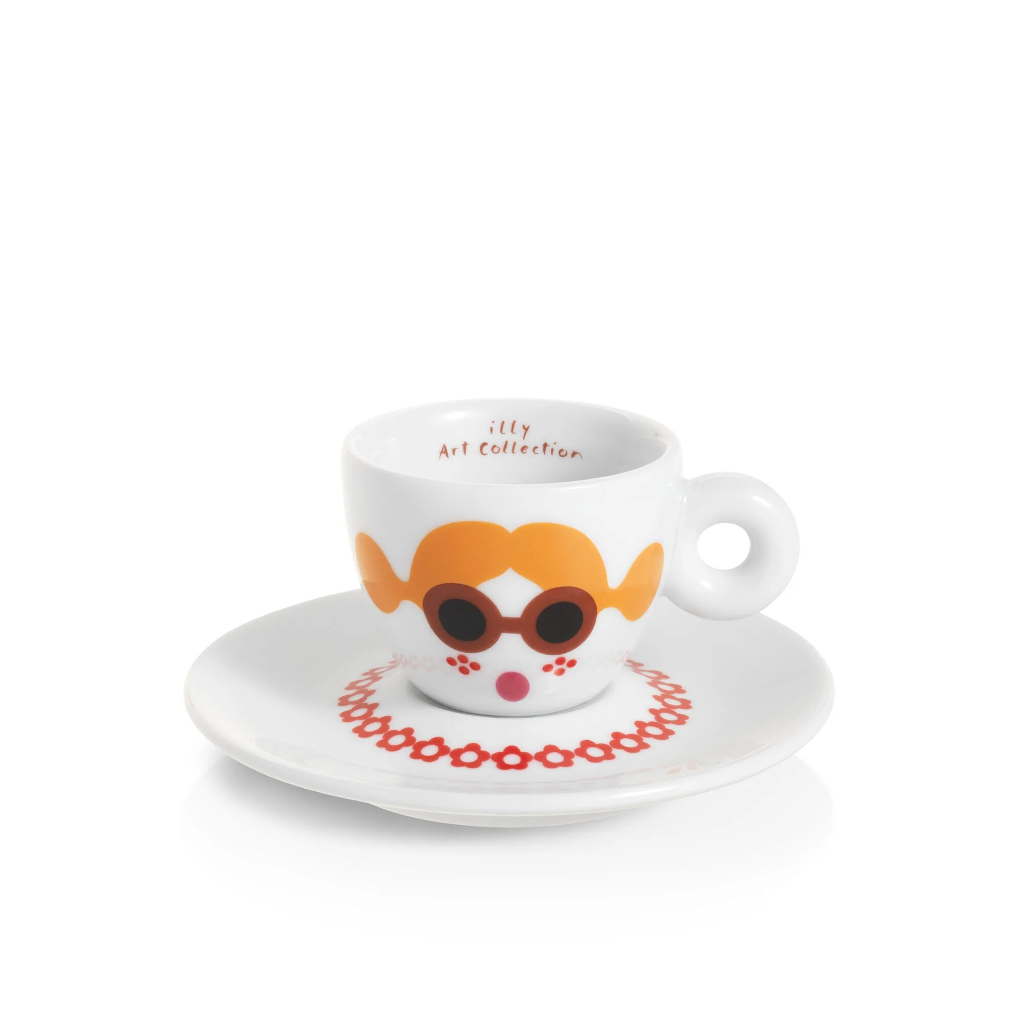 illy Art Collection Olimpia Zagnoli Espresso Cups - Set of 6 - Image 3