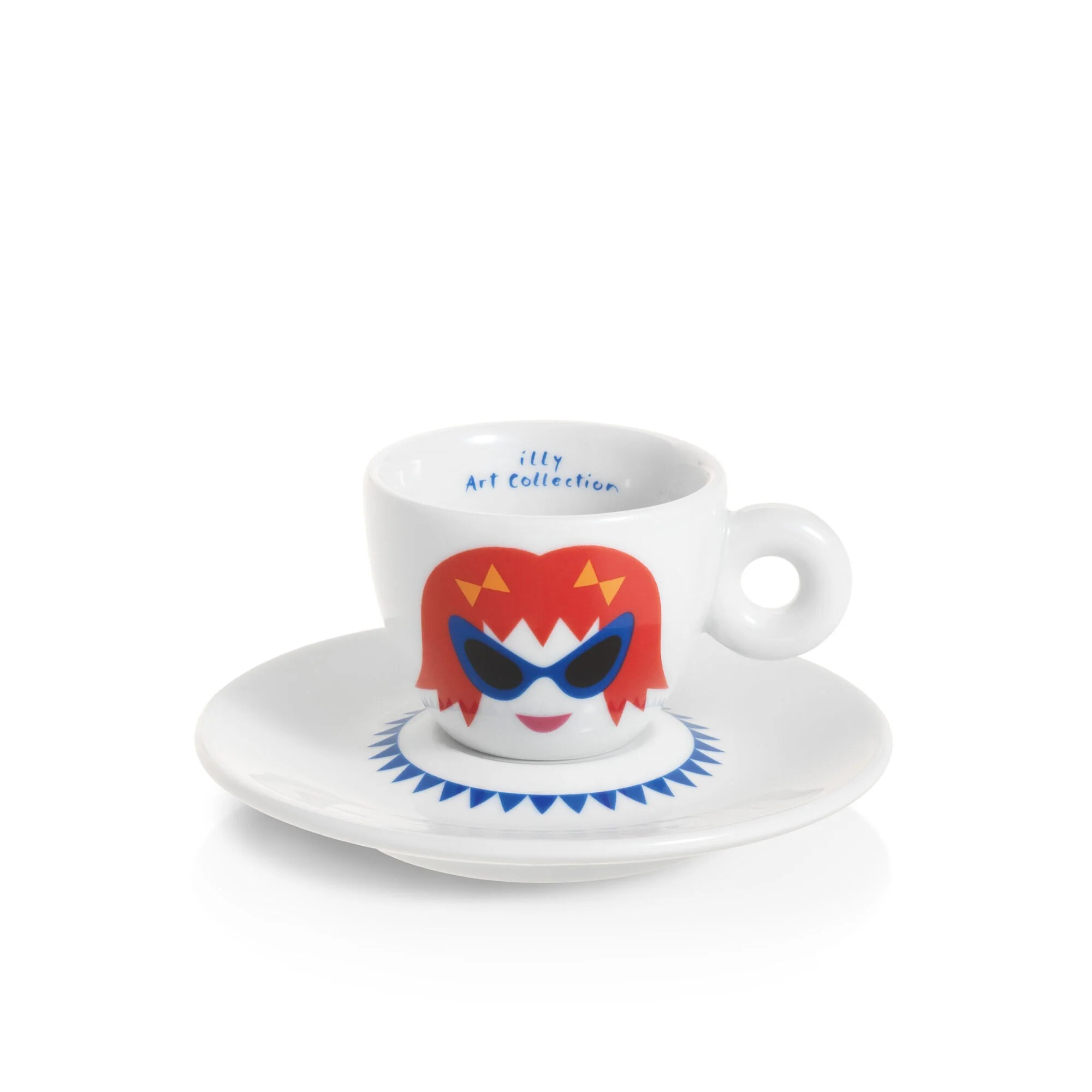 illy Art Collection Olimpia Zagnoli Espresso Cups - Set of 6 - Image 4