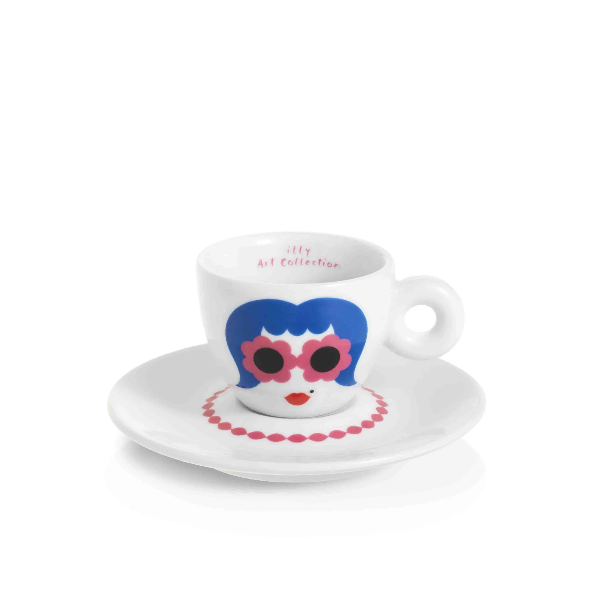 illy Art Collection Olimpia Zagnoli Espresso Cups - Set of 6 - Image 6