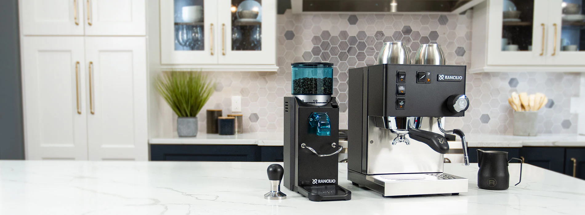 Special Edition Rancilio Rocky Doserless in Black - Image 2