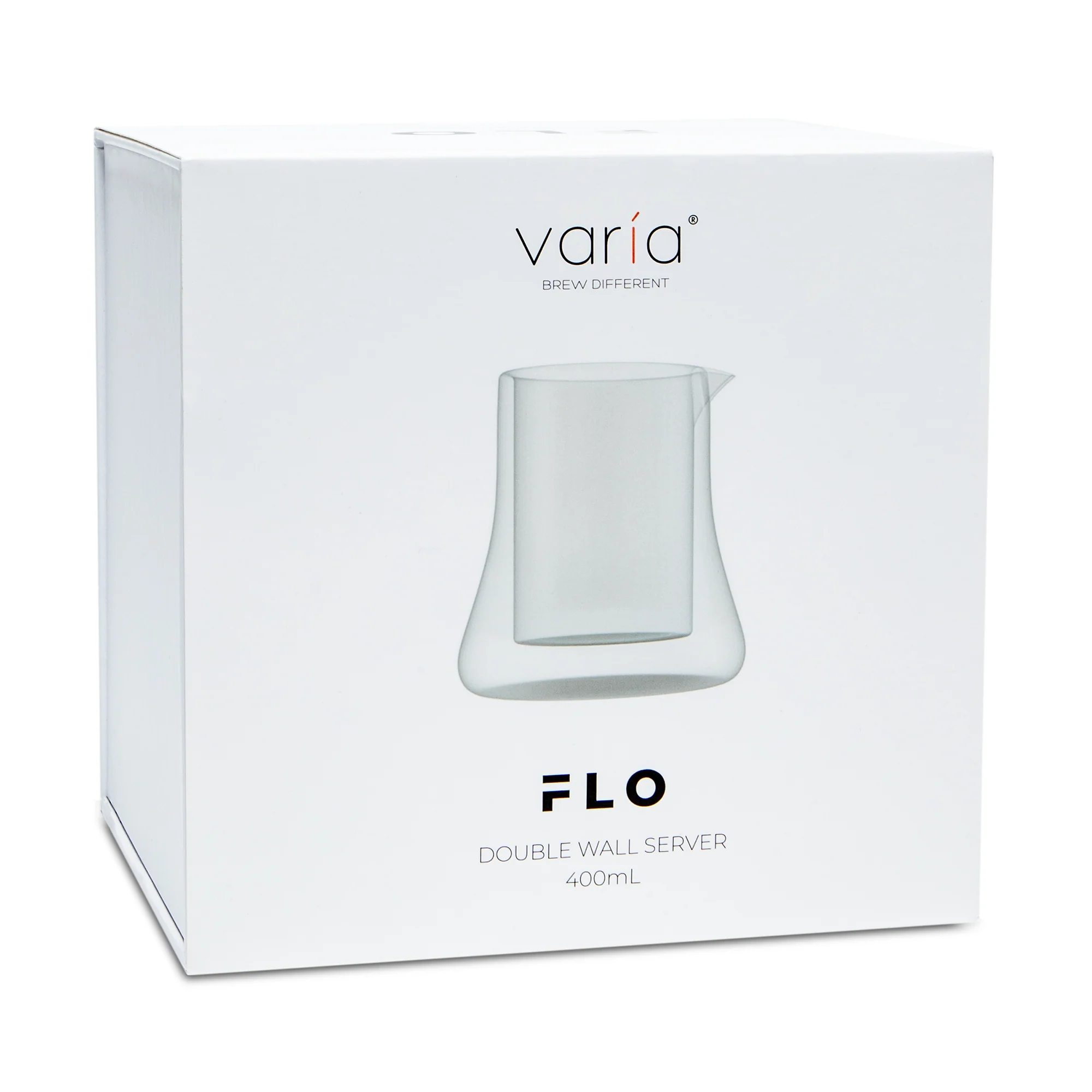 Varia FLO 0.4L Dual Wall Glass Server - Image 3