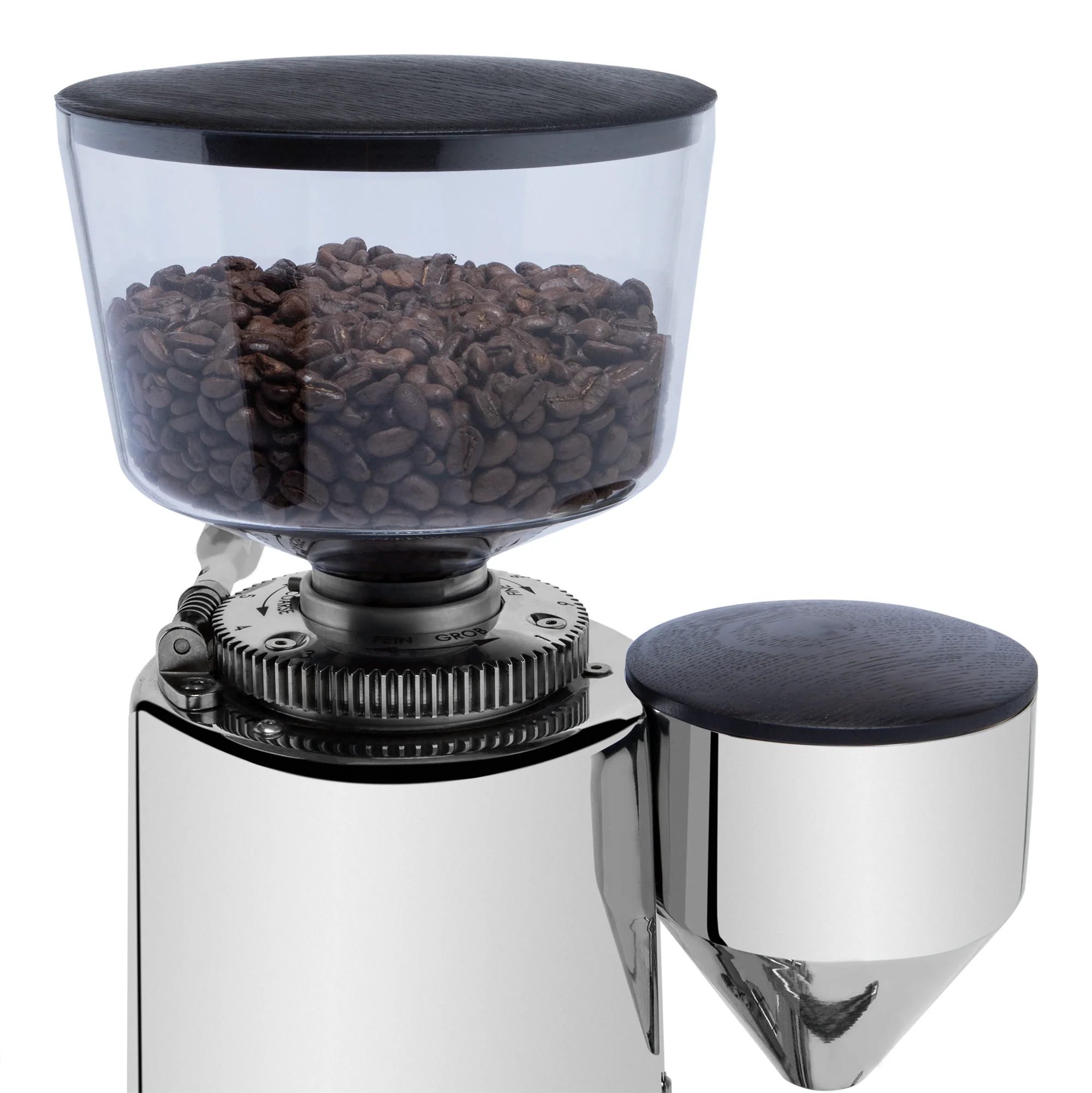 Wiedemann ECM and Profitec 500g Hopper and Funnel Lids