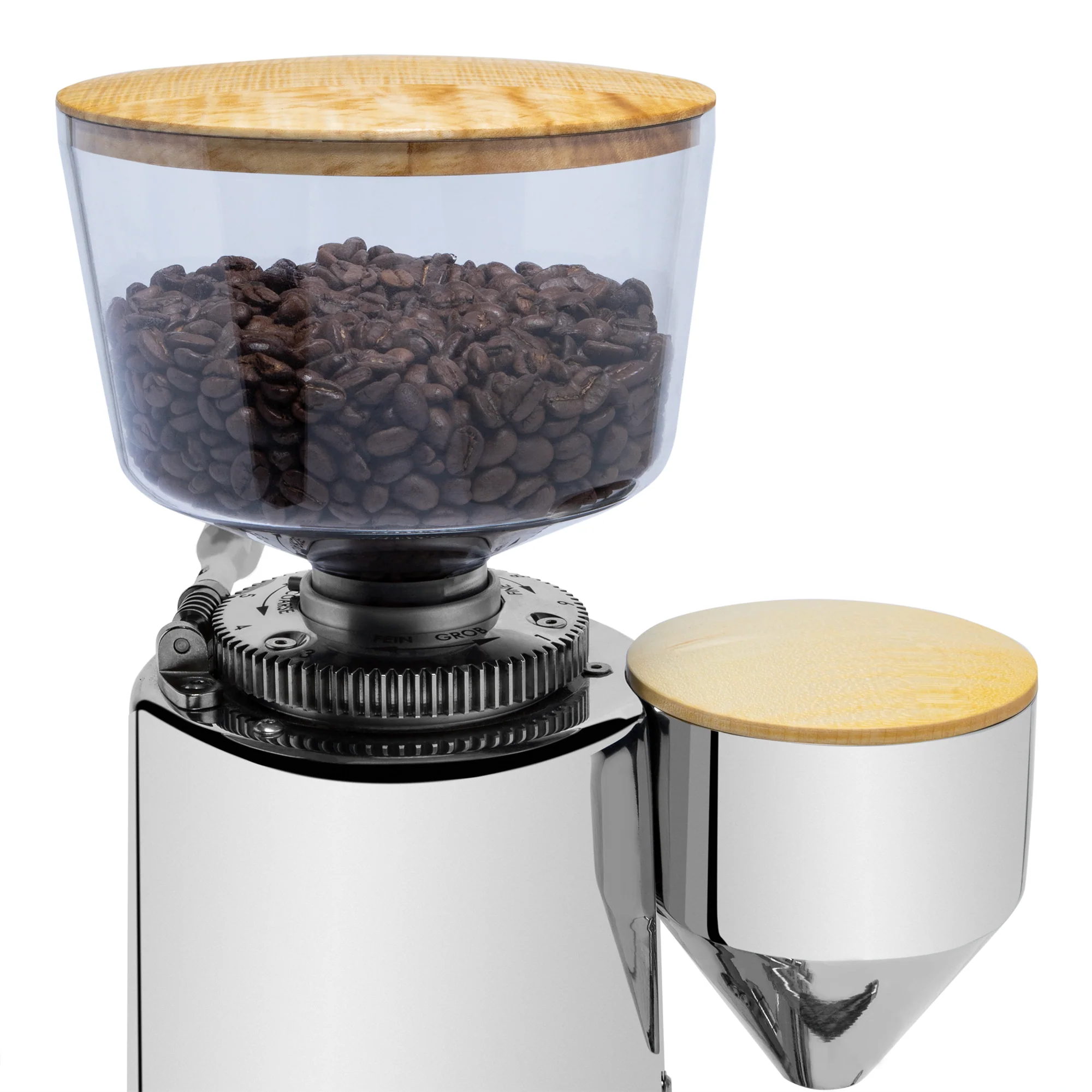 Wiedemann ECM and Profitec 500g Hopper and Funnel Lids - Image 13