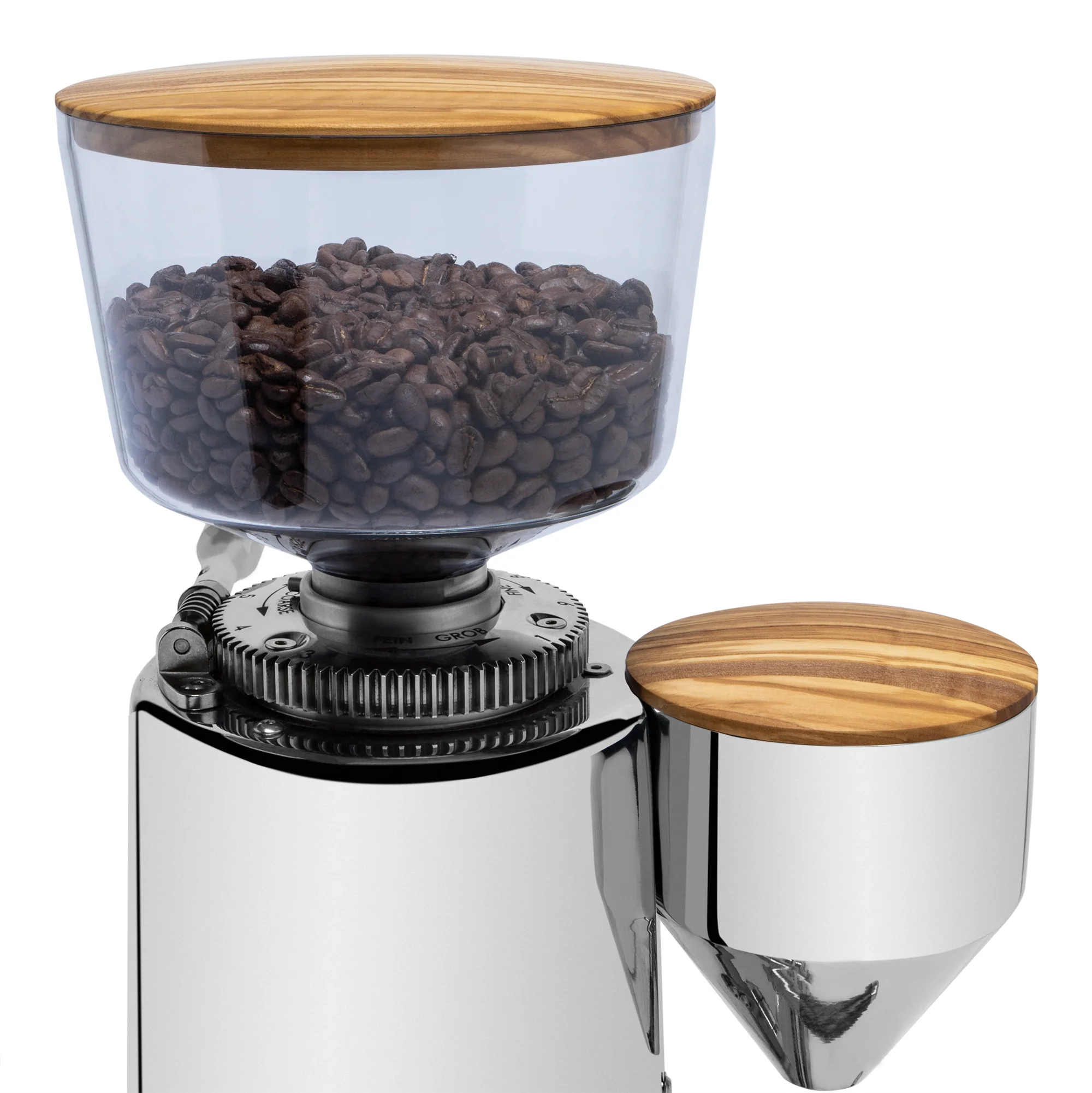 Wiedemann ECM and Profitec 500g Hopper and Funnel Lids - Image 7